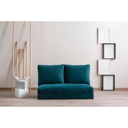 Atelier Del Sofa Sofá-Cama de 2 Plazas Verde Petróleo